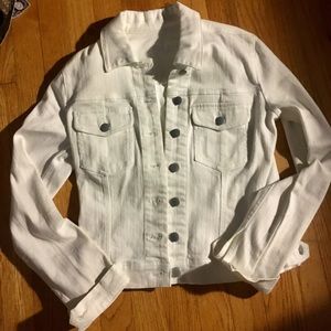 White Denim Jacket